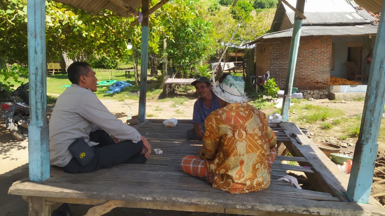 Sinergi Polri dan Warga Upaya Ketahanan Pangan di Desa Batu Putih