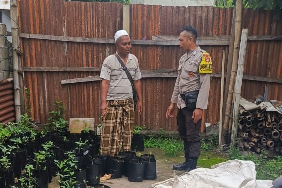 Ketahanan Pangan Nasional Dimulai dari Pekarangan Rumah: Inisiatif Polsek Kuripan