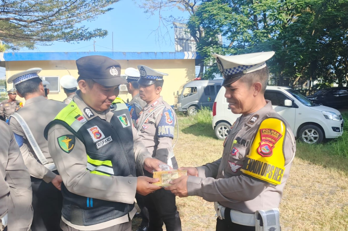 Polres Lombok Barat Prioritaskan Kesehatan Anggota di Operasi Patuh Rinjani 2025