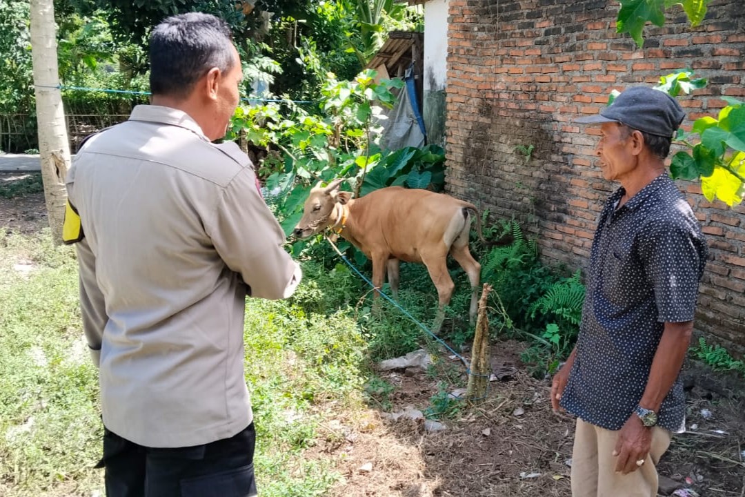Sinergi Polri dan Warga Lembar Selatan Wujudkan Kemandirian Pangan Keluarga