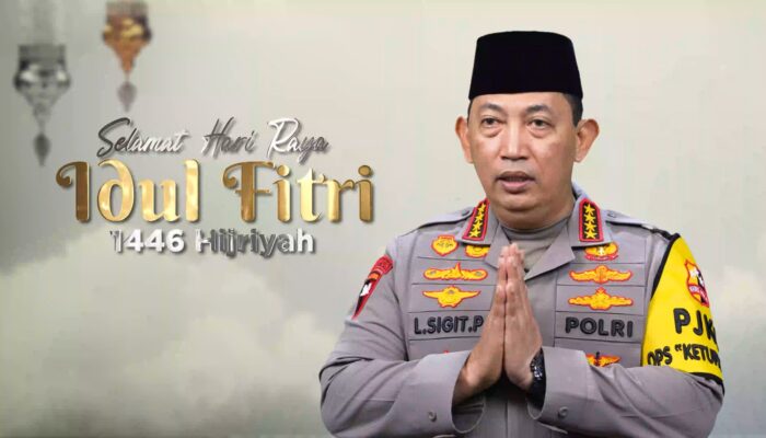 Kapolri Ajak Masyarakat Jadikan Idulfitri sebagai Perekat Bangsa