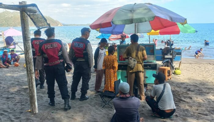 Polres Lombok Barat Pastikan Situasi Kondusif di Objek Wisata