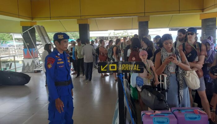 Rutin Awasi Pelabuhan, Polairud Senggigi Jaga Wisata Laut Aman