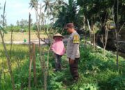 Polsek Gerung Dorong Warga Taman Ayu Manfaatkan Pekarangan