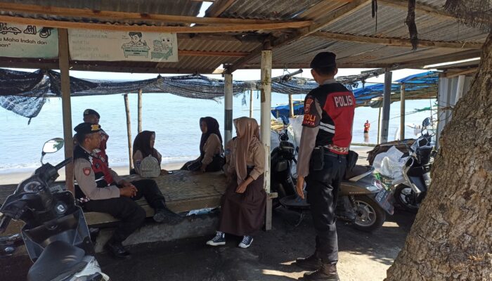 Patroli Humanis Polres Lombok Barat Tekan Gangguan Kamtibmas di Labuapi