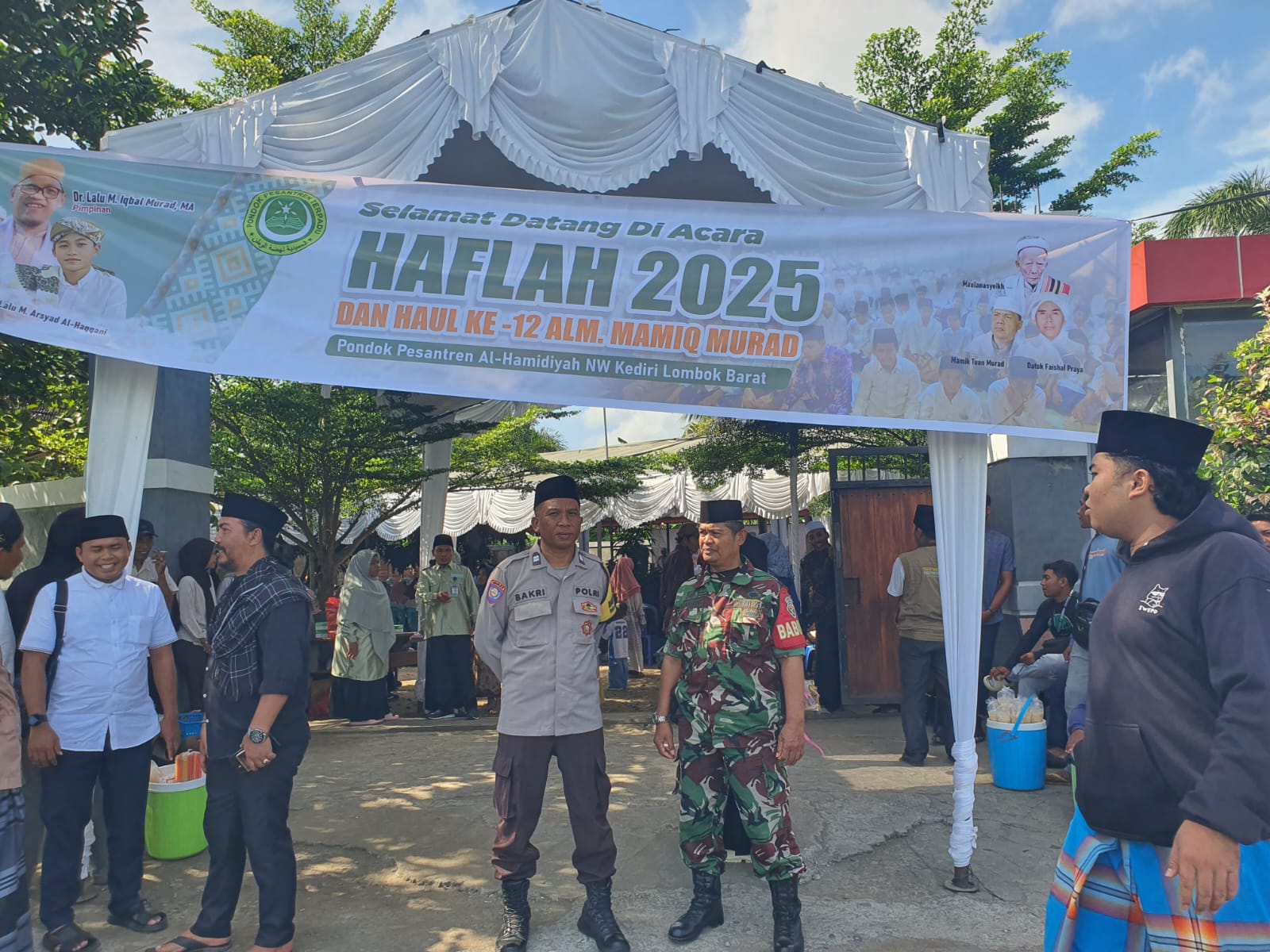 Pengamanan Ketat Warnai Haul TGH Lalu Murad ke-12 di Kediri, Lombok Barat