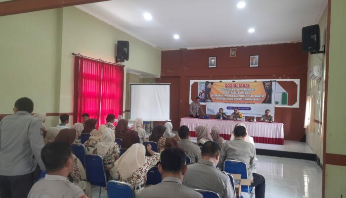 SMA Negeri 1 Gerung Jadi Lokasi Edukasi Anti Narkoba dan Pernikahan Dini oleh Polres