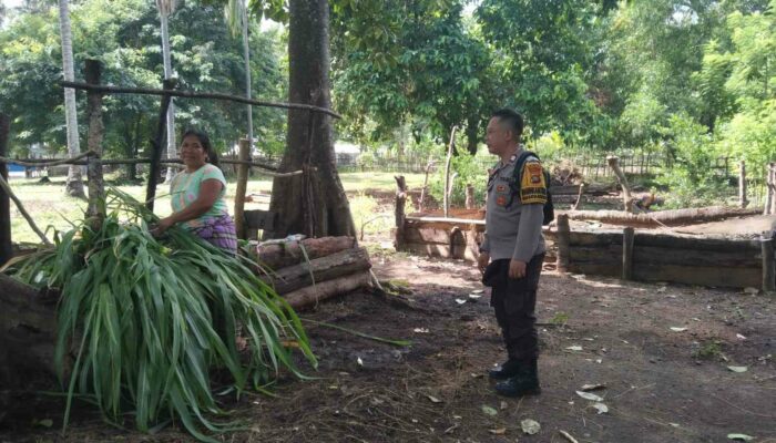 Dusun Batubolong Bergerak: Polri Dorong Pemanfaatan Pekarangan Rumah