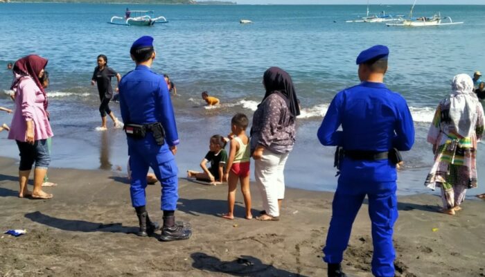 Lombok Barat Kondusif, Satpolairud Jaga Ketertiban Pelabuhan dan Pantai