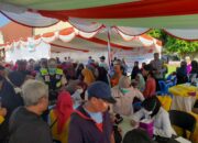 Polsek Labuapi Dampingi Warga Kesehatan Gratis dan Sembako untuk Warga