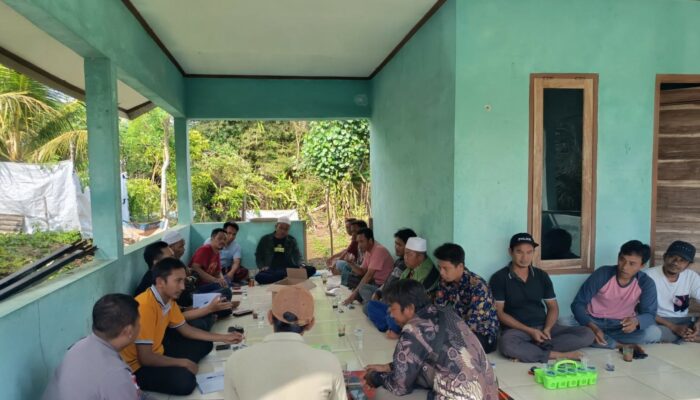 Rapat CPCL di Desa Kedaro, Petani dan Aparat Sepakati Langkah Bersama