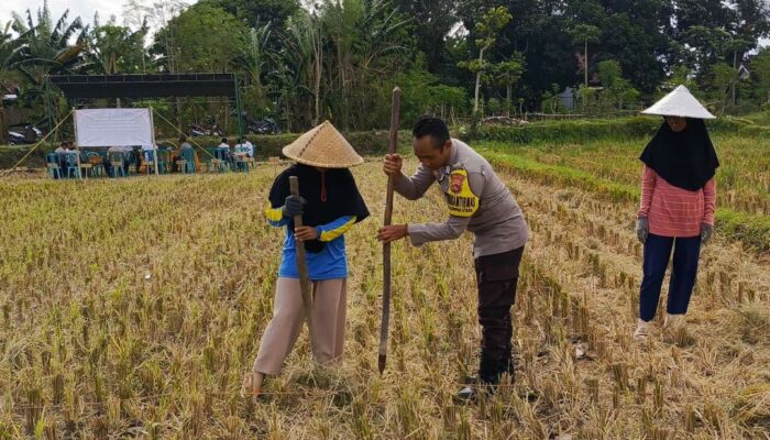Polsek Kuripan Ajak Petani Manfaatkan Pupuk Bersubsidi Secara Tepat