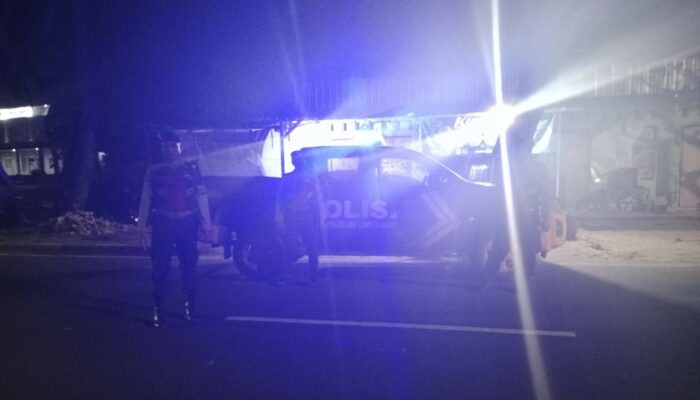 KRYD Blue Light di Jalur Strategis Lombok Barat, Efektif Tekan Potensi 3C