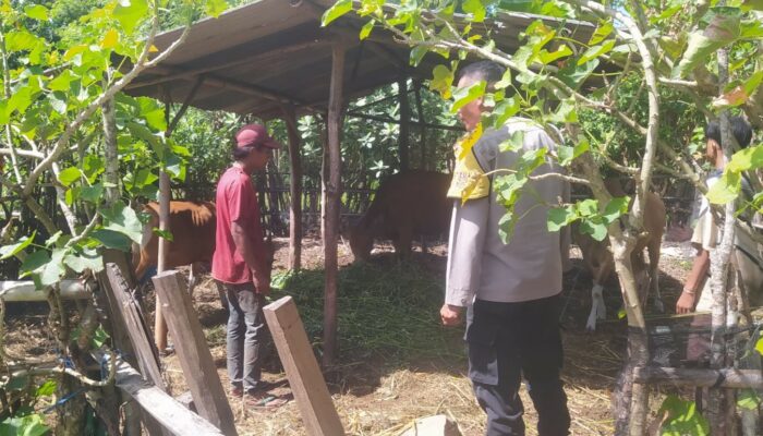 DDS Polri Dorong Pemberdayaan Peternak di Dusun Siung