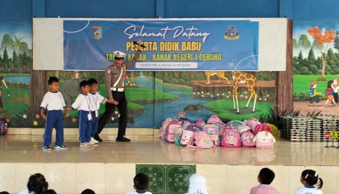 Polres Lombok Barat Gencarkan Edukasi Keselamatan untuk Anak TK di Kecamatan Gerung