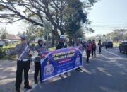 Sat Lantas Lombok Barat Tertibkan Pengendara di Jalur Strategis Baypass BIL I