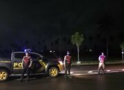 Polres Lombok Barat Perkuat Kamtibmas Lewat Patroli Blue Light di Jalur Baypass