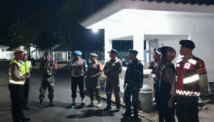 Polres Lombok Barat, TNI, dan Pemkab Gelar Patroli Berskala Besar