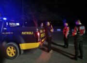 Patroli Blue Light Polres Lombok Barat Amankan Jalur Bypass BIL I