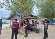Cegah 3C, Polisi Patroli di Destinasi Pantai Elak-Elak