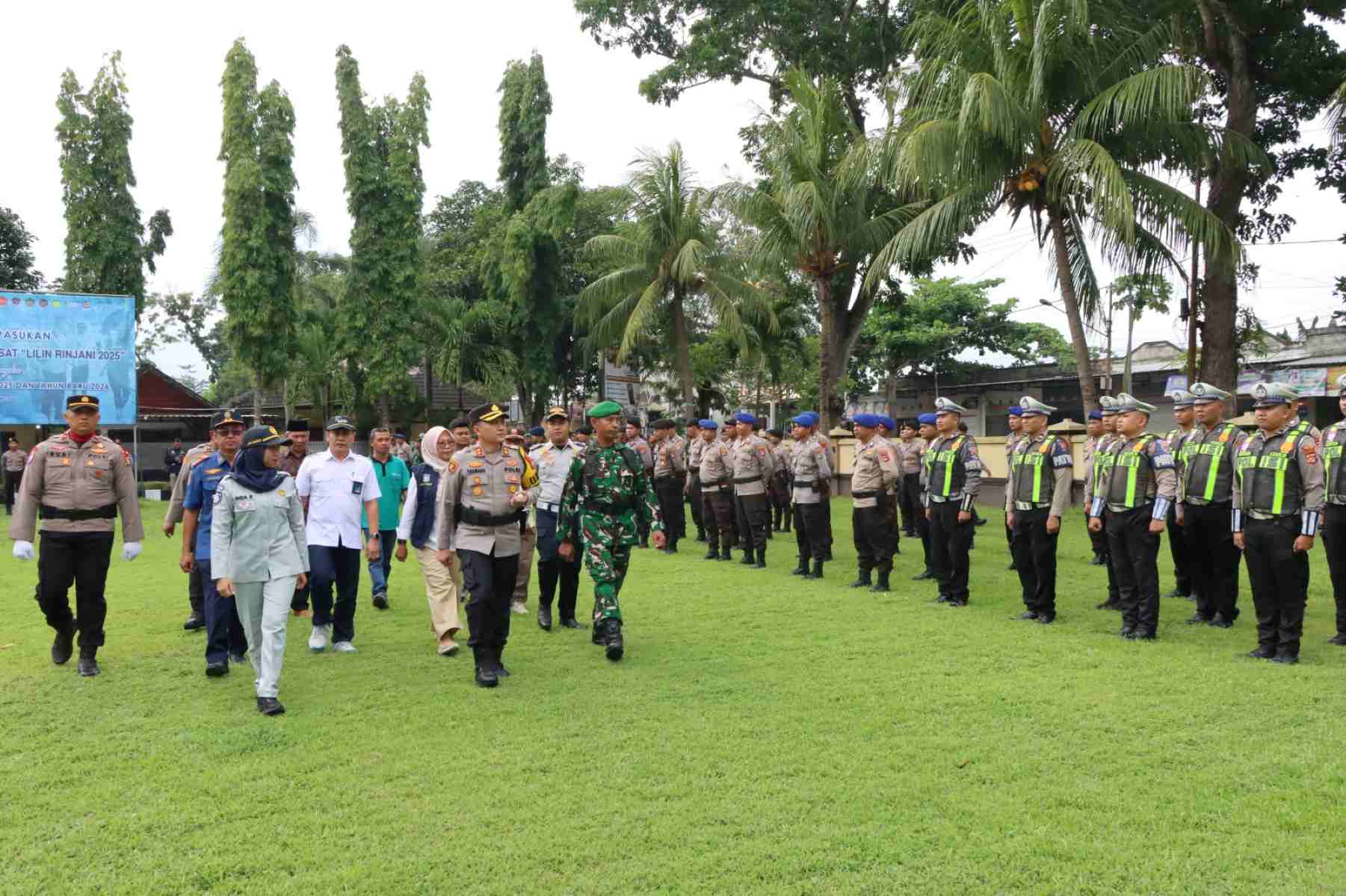 Pengamanan Nataru 2026 di Lombok Barat Resmi Dimulai