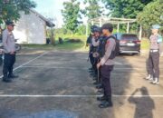 Amankan Perayaan Natal di Gereja Santo Yohanes Maria Vianei, Personel Pospam Operasi Lilin Rinjani Polres Bima Tingkatkan Patroli Pengamanan